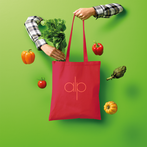 Red alp Shopper Tote Bag