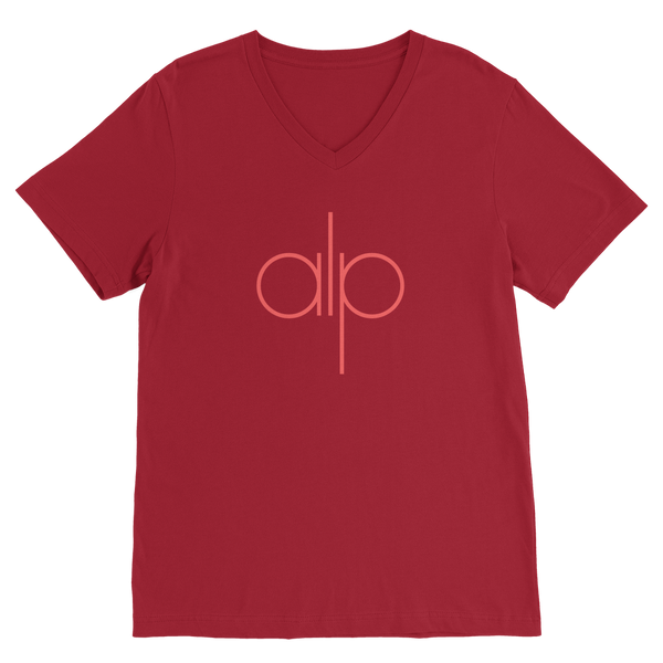 Red alp Premium V-Neck T-Shirt