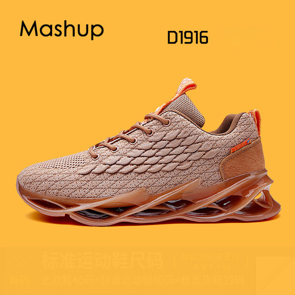 SENTA New Running Shoes Blade Cushioning Sneakers for Men Breathable Sports Shoes Outdoor Athletic Training Walking Sneakers