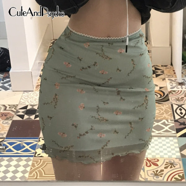 Floral Printed Two-layers