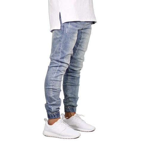 Fashion Stretch Men Jeans Denim Jogger Design Hip Hop Joggers For Men Y5036