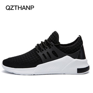 Popular hot sale Men new Spring Breathable Mesh male fashion causal shoes for men lace-up Rubber Ultra Light Weight shoe